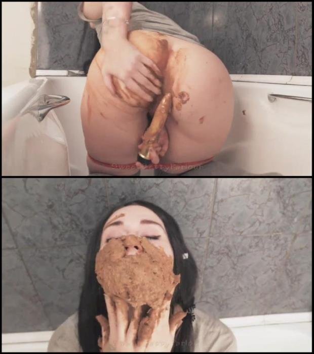 Dirty anal (FullHD 1080p) SweetBettyParlour expirience with shit big pile on face. [MPEG-4 / 456 MB /  2019]