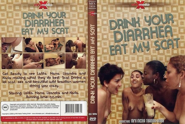 Latifa, Nana, Lizandra, Karla (DVDRip) MFX-1416 Drink your Diarrhea, Eat my Scat [mp4 / 411 MB /  2021]