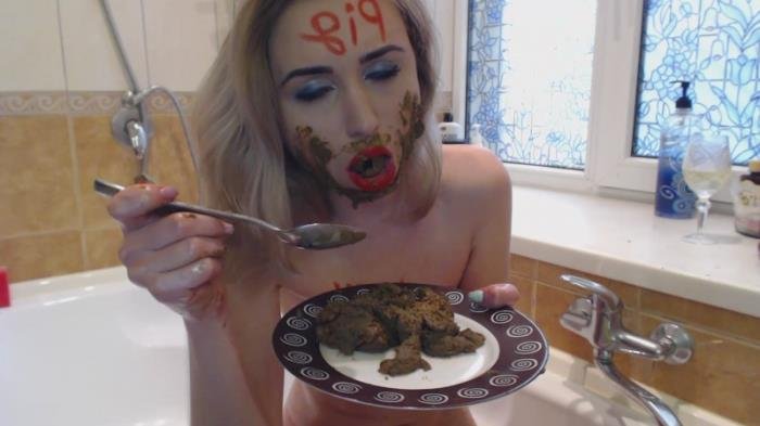 DirtyLena (FullHD 1080p) Poo Eating and Vomiting [mp4 / 984 MB /  2022]