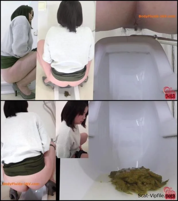 Spycam in toilet and pooping womans. BFFF-159 Closeup, Diarrhea  [FullHD 1080p]