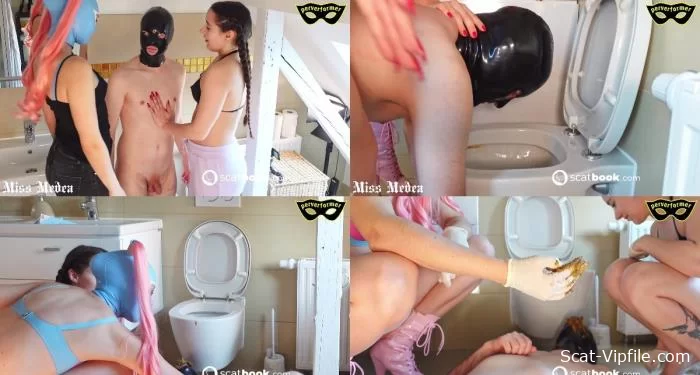 Miss Medea Mortelle (FullHD 1080p) Used as a Toilet by 2 Older Girls (Scat & GS) [AVC / 498.04 MB /  2024]