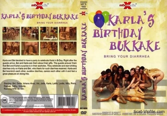 Karla, Bel (DVDRip) Karla's Birthday Bukakke - Bring Your Diarrhea [mpg / 446.2 MB /  2024]