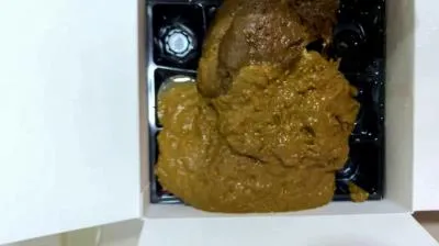 Large (FullHD 1080p) Poop in a cardboard box [mp4 / 2.16 GB /  2024]