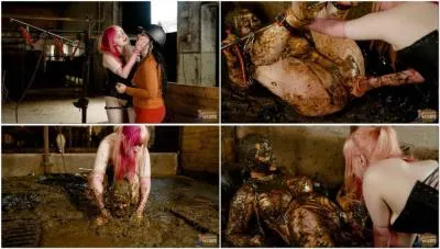 Betty, Lyndra (HD 720p) Cowshed Scat Humiliation - Sex in the Cowshed [mp4 / 618 MB /  2024]