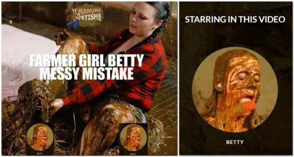 Betty (HD 720p) Farmer Girl Betty's Messy Mistake [mp4 / 5.02 GB /  2025]