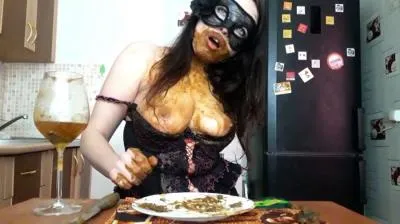 Top Babe Lina (FullHD 1080p) Shit And Pee Swallow XXL - The Scat Dinner [mp4 / 1.32 GB /  2025]