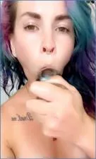 Kaviar Drop with LilbuttLex: Glass Plug ATM Toys and Gaping in Scatbook Collection