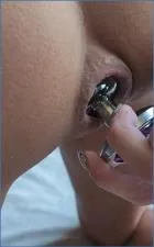 LilbuttLex Pulls Plug Out Slowly and Drops Scat in messy Kaviar vid