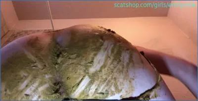 Emily Milk's Panty Poop and Smearing clip