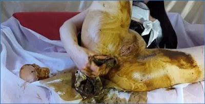 Anna Coprofield Drops Full Poop in Schoolgirl Dirty Panties Solo Prolapse Scat Porn
