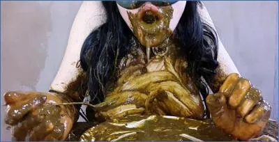 Anna Coprofield's Private Dinner: Dirty Farting and Shit Eating show
