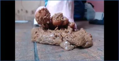 Liglee in Big Soft Load Smearing and Dirty Scat fest