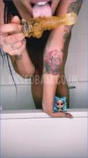 Inked Bambi Stars in Let Me Taste Poop For You- British Scat Film