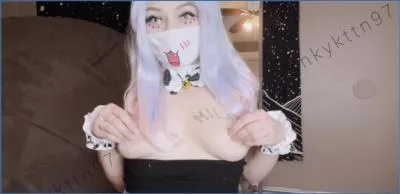 Hardcore Kaviar and Anal with KnkyKttn97 in Extra Messy Foodplay