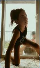 LilbuttLex Delivers Dirty Copro with Gaper Plug On The Window in Scat Porn