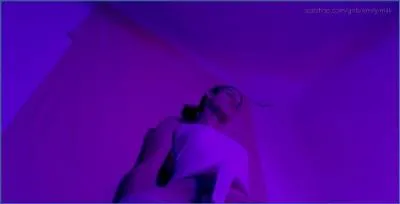 Emily Milk's steamy Smearing and Toilet Fetish in FullHD 1080p