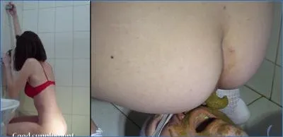 MilanaSmelly in Erotic Toilet Slavery with Verbal Humiliation and Shit Eating