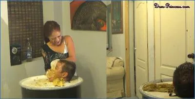 Denise Delivers savage Scat and Femdom in The Face Slapping Support Part 2