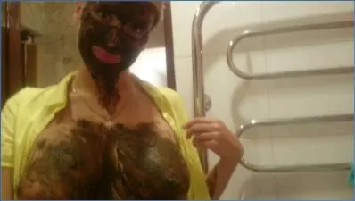 Brown Wife in Shit in The Sink: Hardcore Scat and Vomit Action