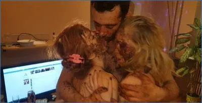 AstraCelestial's Lesbian XXX ScatFest with Shit Eating and Pissing