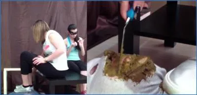 Milana Smelly's Puke, Vomit, and Piss Drinking Spree - Russian Scat