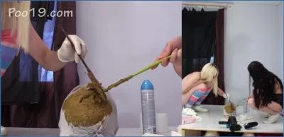 Milana Smelly Vomit and Piss Drinking Frenzy Russian Scat