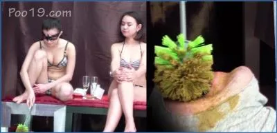 Milana Smelly's Puke and Piss Drinking Showdown - Extreme Russian