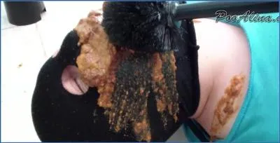 PooAlina's Morning Ritual: Pee Drinking and Puke-Filled Defecation