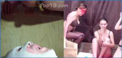 Milana Smelly's Bizarre Russian Puking and Piss Drinking Orgy