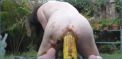 Dirtygardengirl's Wild Enema and Puke Romp - Smearing and Gaping