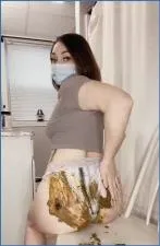KnkyKttn97 Defecates and Plays with Big Toys in Sordid Anal Feast