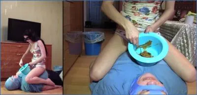 MilanaSmelly Facesitting and Pissing: Russian & Ukrainian Scat