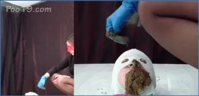 Milana Smelly Devours Mega Heaps of Shit After Draining Piss