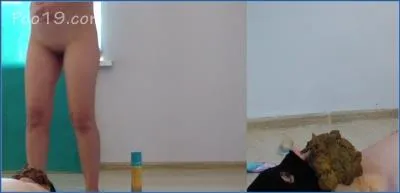 MilanaSmelly Facesitting and Pissing in a Wild Human Toilet Bout