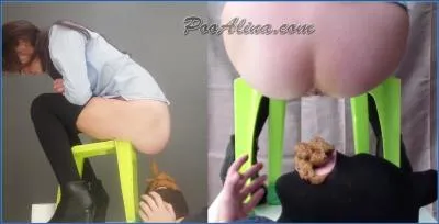 PooAlina Kicks Off Stinking Piss Drinking and Shoe Worship - Russian
