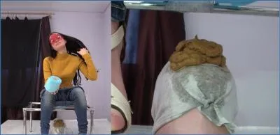 MilanaSmelly's Dominant Shit Eating Round in Full Russian Style