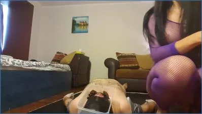 Mistress Antonella Dominates with Kaviar, Whipped Cream and Raspberry in Hardcore Femdom Scat