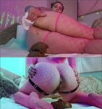 Lady Latsuna's Hardcore Copro Action in Cocktease Anal Shitting