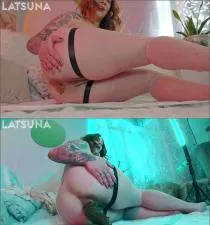 Lady Latsuna's Hardcore Anal dirt Action in Pisspuddle