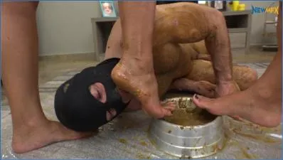 Real Shit Eating and Piss Drinking Scat with New Scat In Brazil in Scat Movie A Client's Dream- Part VII