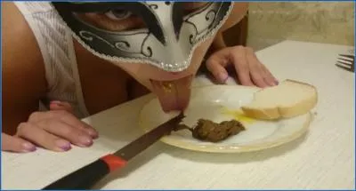 Natalya Smears Scat and Vomit in Brown Wife video