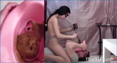 Milana Smelly in Brutal Scat Action with Shit Eating and Piss Drinking