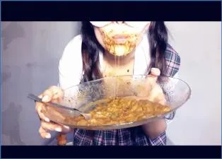 Hardcore Shit Eating and Vomit with Scat Lina in Shit With Honey