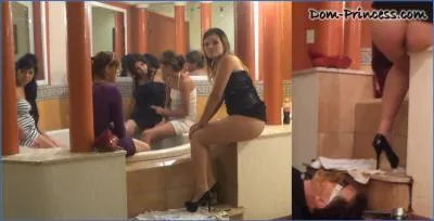 Scat Fetish with Denise in The Jacuzzi Toilet Man Part 7 Merica- Dirty Shit Eating
