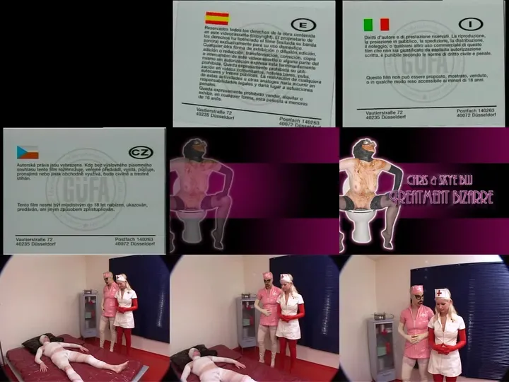 Chris Takes Charge with Extreme Enema and Piss Games in Dirty Clinic