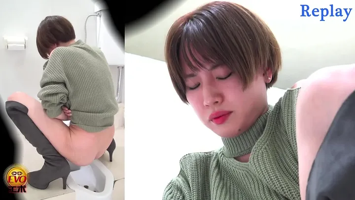 Boots and Shit: Stylish Restroom Defecation - Scat Porn Release