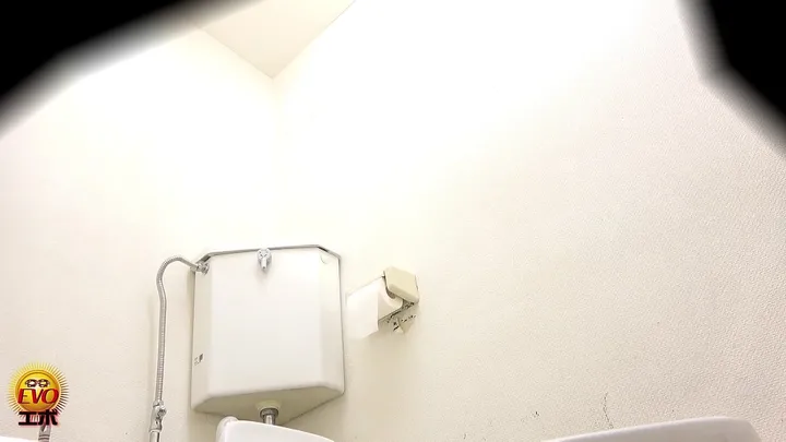 Long-Booted Girl Takes Charge in a Cramped Japanese Toilet Scat Romp
